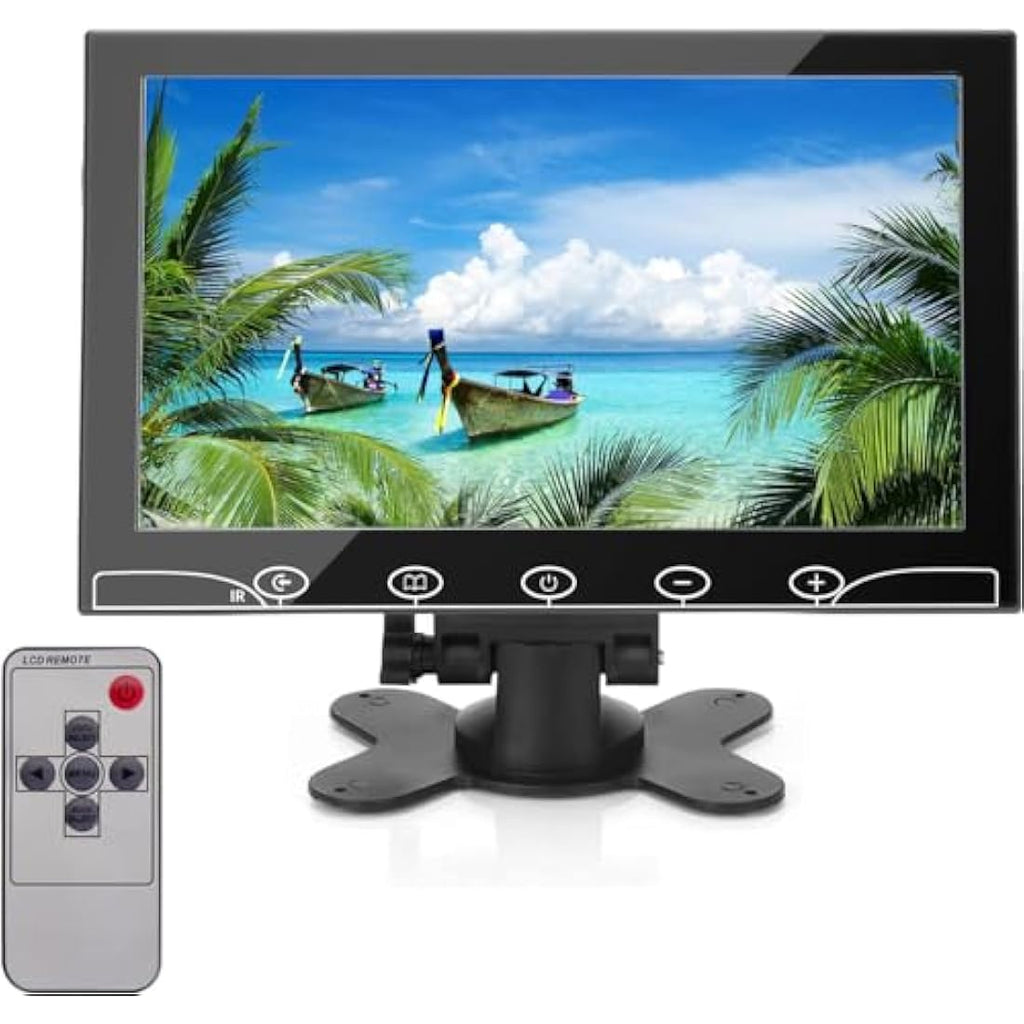 AISHICHEN 10.1 Inch CCTV Monitor | Portable 1024x600 HDMI Security Display