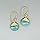 Jolof Store Green Amazonite Teardrop Earrings | 14K Gold-Plated Jewelry