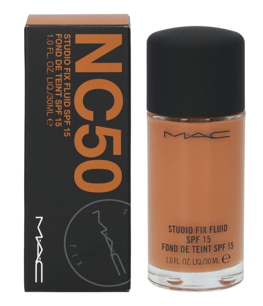 MAC Studio Fix Fluid SPF 15 Foundation – Matte Liquid Full Coverage