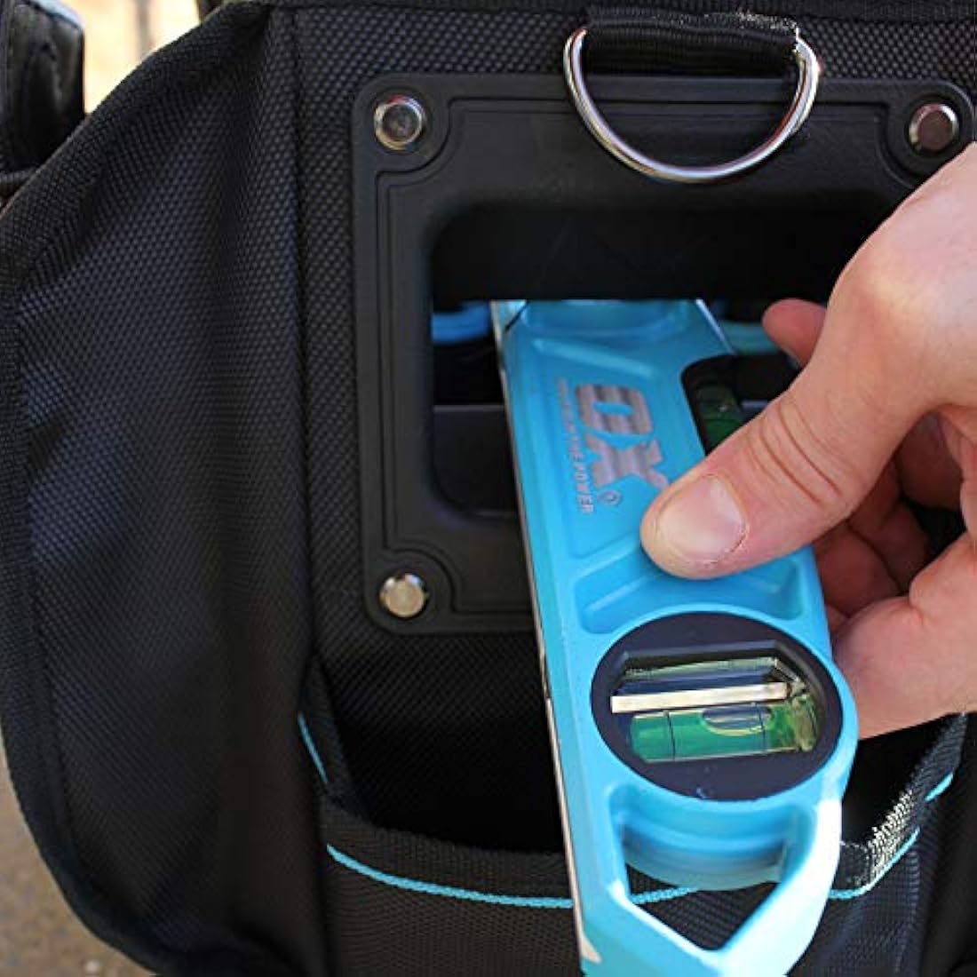 OX Pro Round Top Tool Bag – Heavy-Duty Construction Storage Organizer