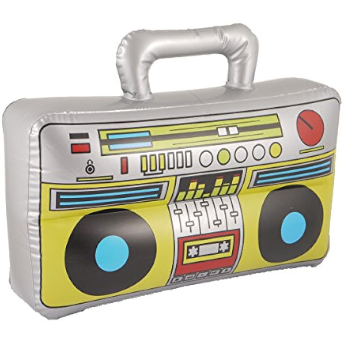 Henbrandt Inflatable Boom Box Prop – 14 Inch Retro Party Accessory