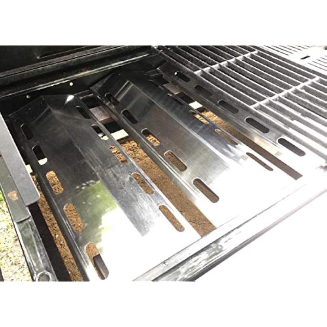 Stainless Steel Heat Plates for Ducane & Nexgrill, 5 Pack