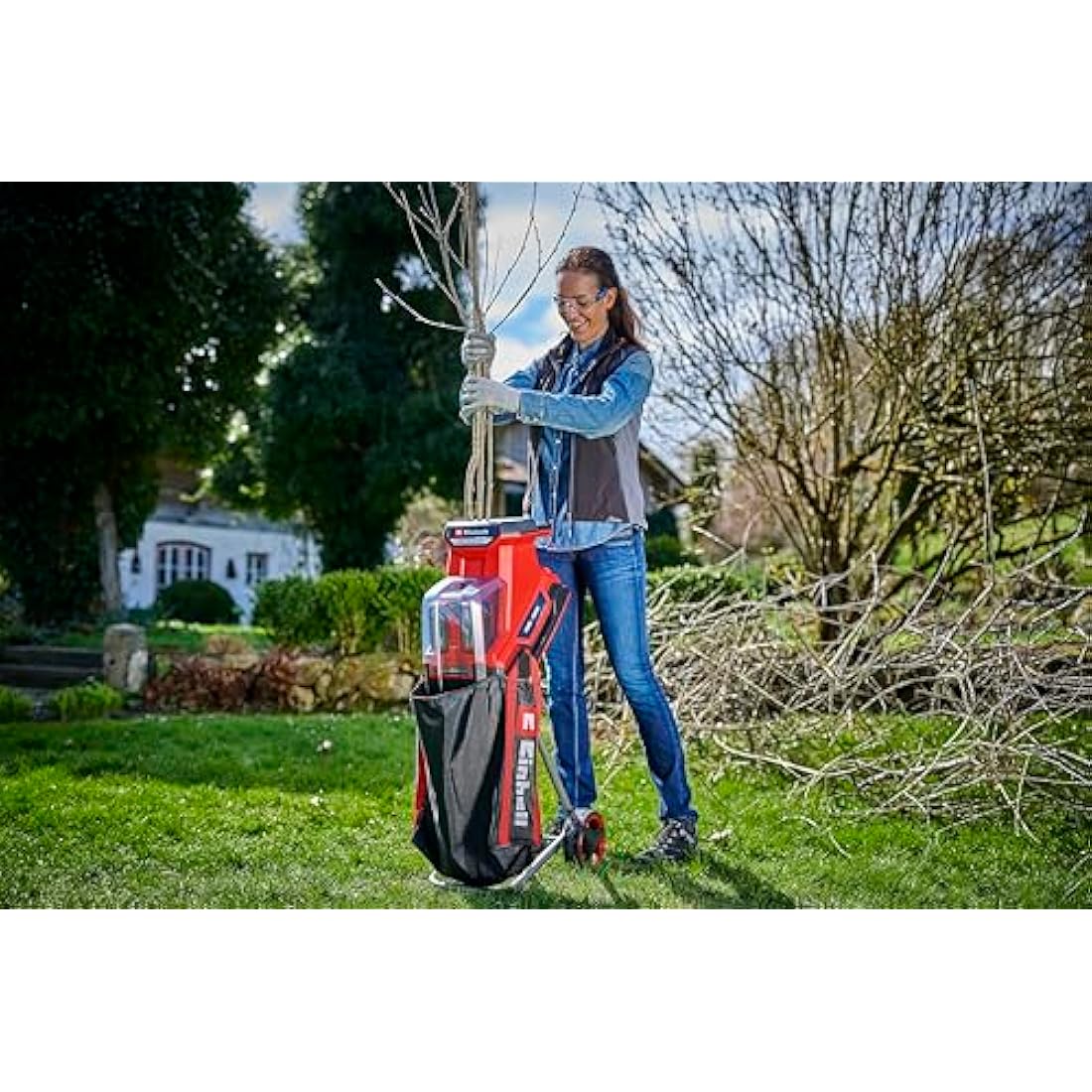 Einhell REDAXXO 36/25 Cordless Garden Shredder – 25mm Branch Capacity