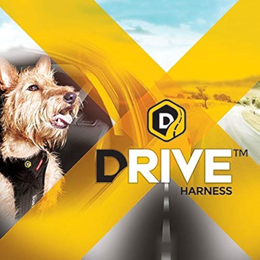 EZYDOG Drive Car Harness – Crash Tested Dog Restraint, Small