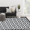 Enipate Geometric Outdoor Rug – 6x9ft Reversible Waterproof Patio Carpet
