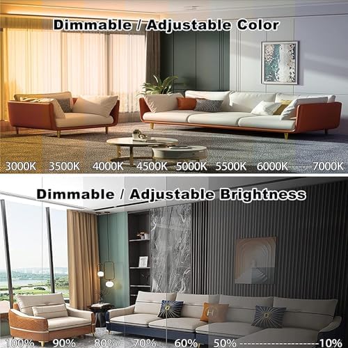 90cm Ceiling Fan with Light | Dimmable LED & Remote Control