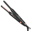 K&K Mini Pencil Hair Straightener – 0.3 Inch Titanium Flat Iron for Short Hair