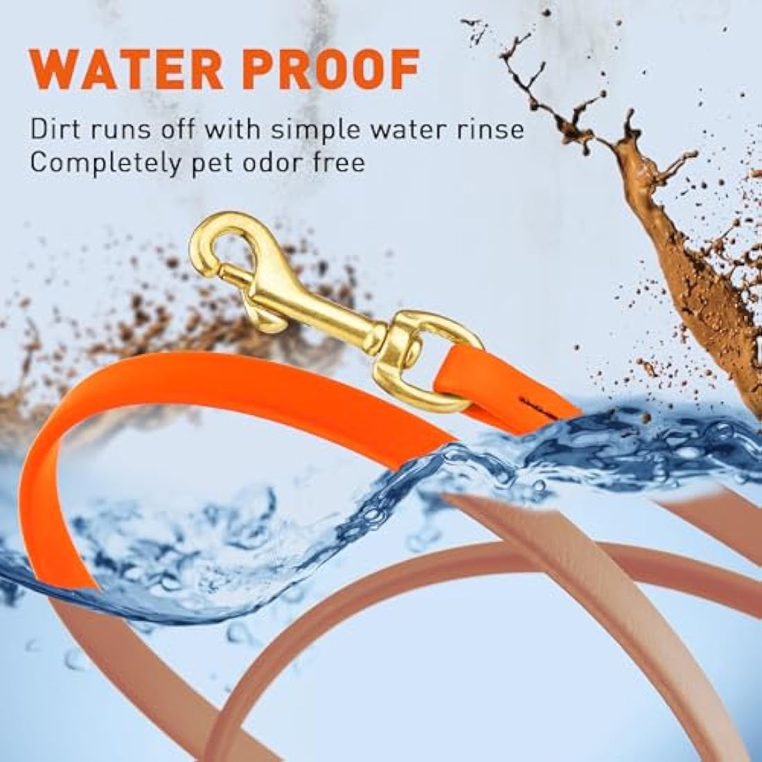 Viper Biothane Waterproof Tracking Lead – Durable Dog Long Line