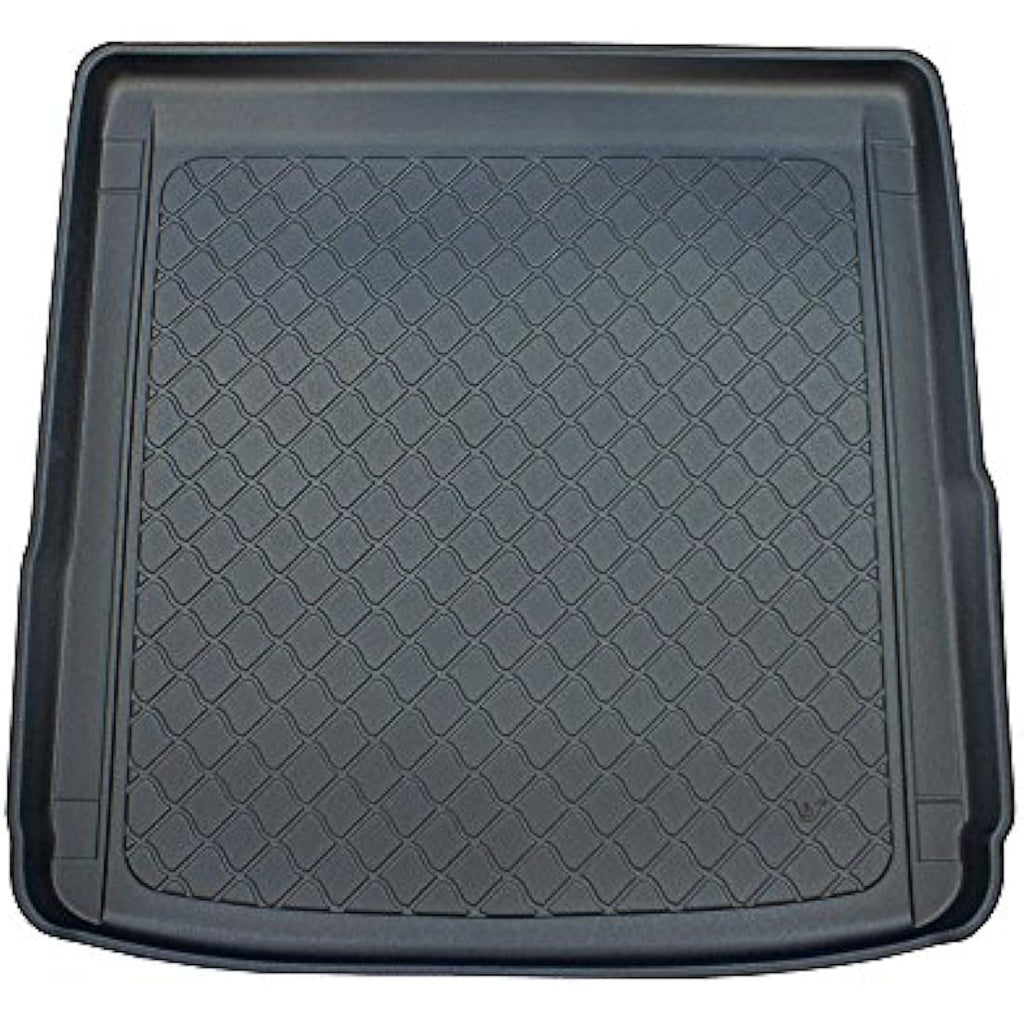 Bootsliners Black Car Boot Liner for Audi A4 B9 Avant Estate 2015-On