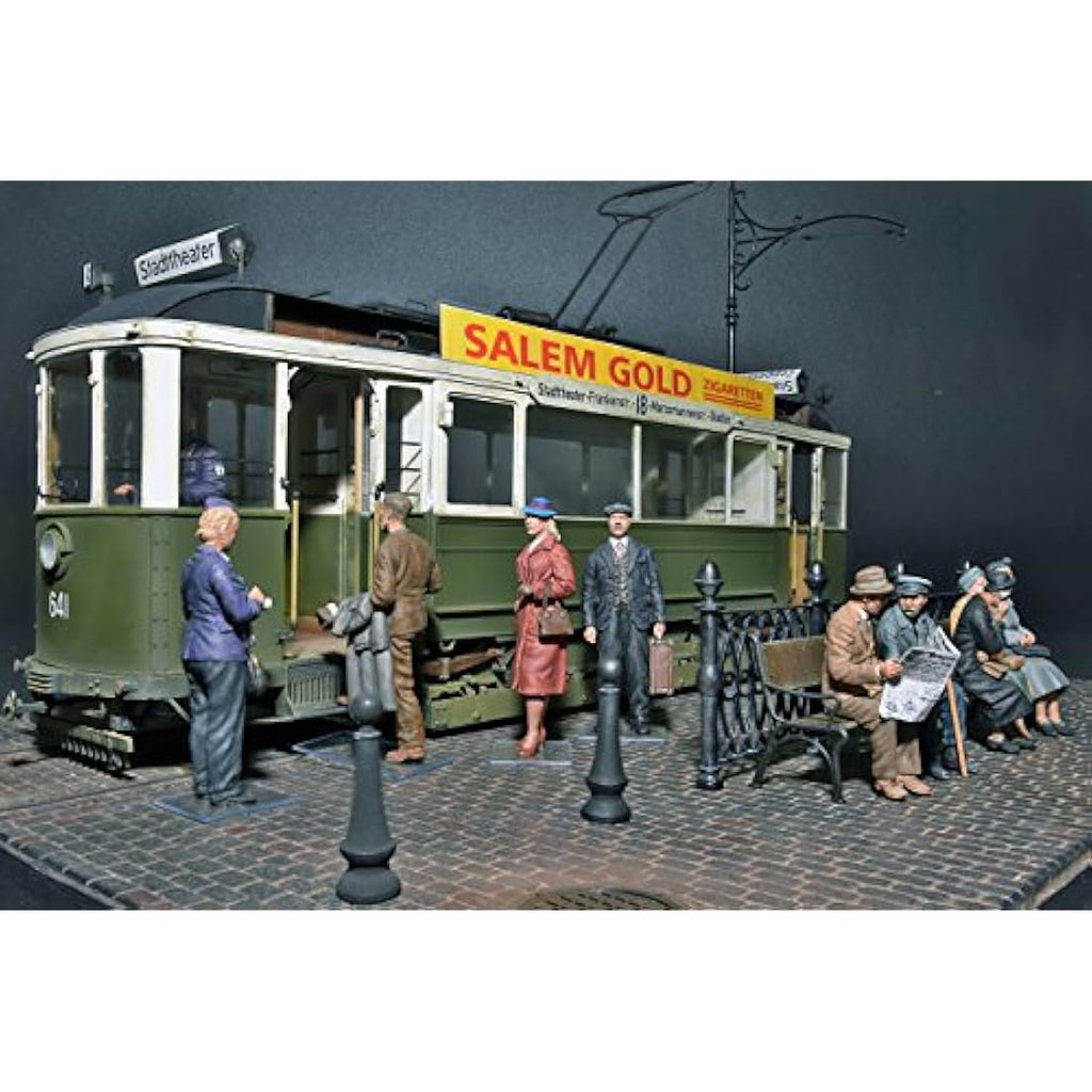 Miniart Plastic Model Assembly Kit - Railway Vehicle Scale Model 38009