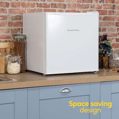 Russell Hobbs 43L Table Top Mini Fridge – White Larder Fridge