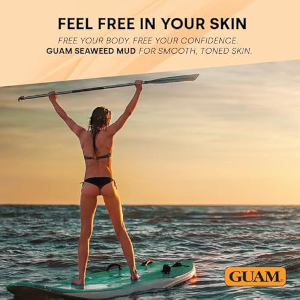 GUAM Seaweed Mud Anti-Cellulite Treatment - 1kg Skin Firming Body Mask