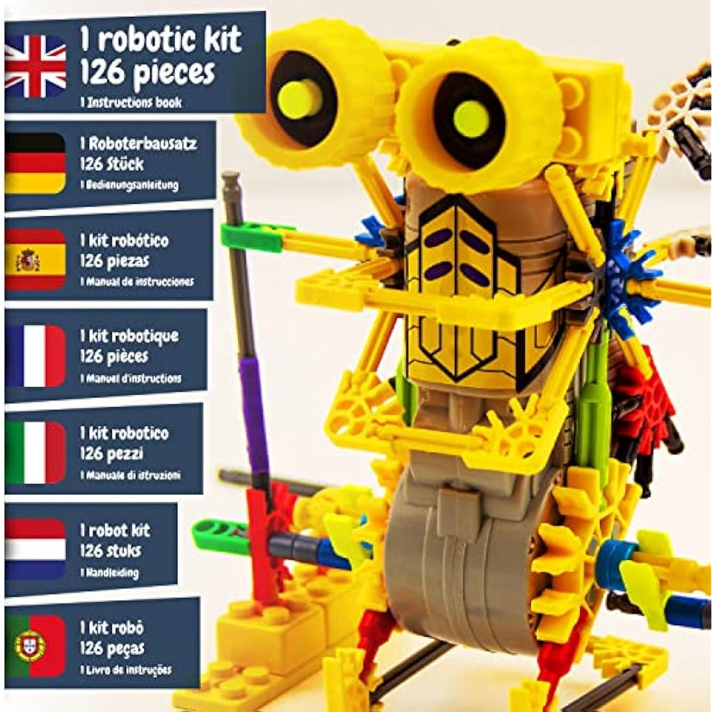 Science4you Betabot Robotics Kit – 126-Piece STEM Robot Building Toy