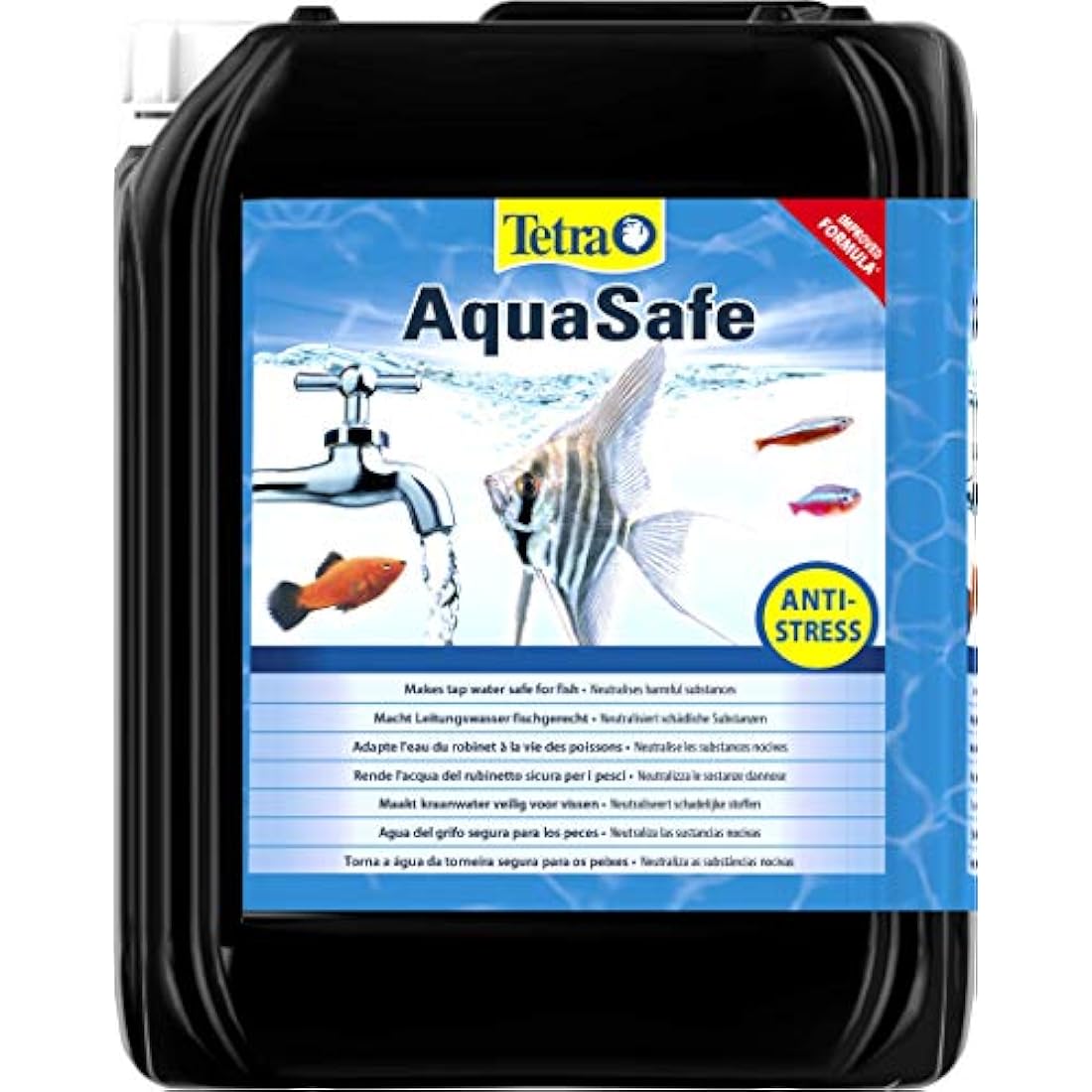 Tetra AquaSafe Water Conditioner for Fish and Plants - 5 Litre