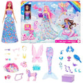 Barbie Advent Calendar with Fashion Doll & 24 Surprise Accessories