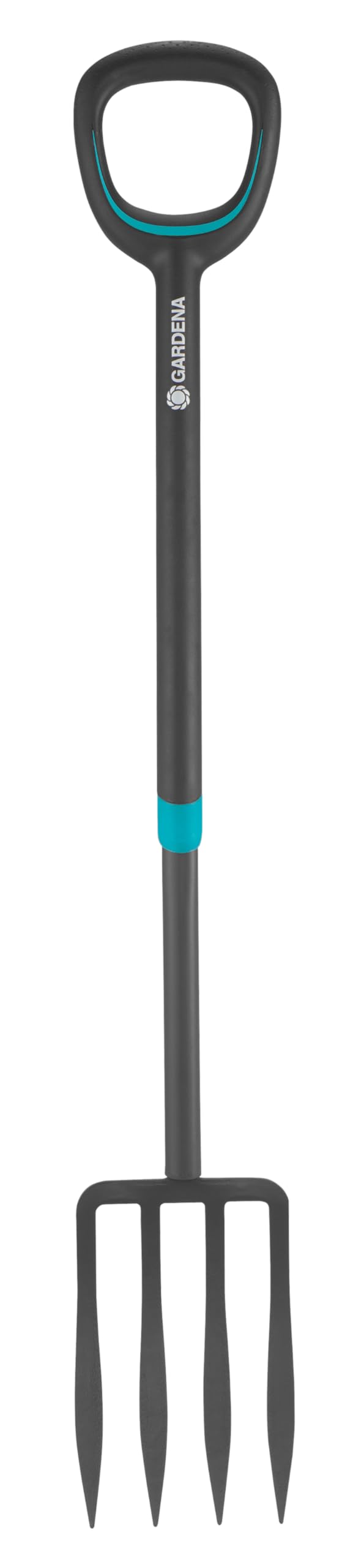 Gardena ErgoLine Telescopic Spade - Steel Garden Shovel with D-Handle
