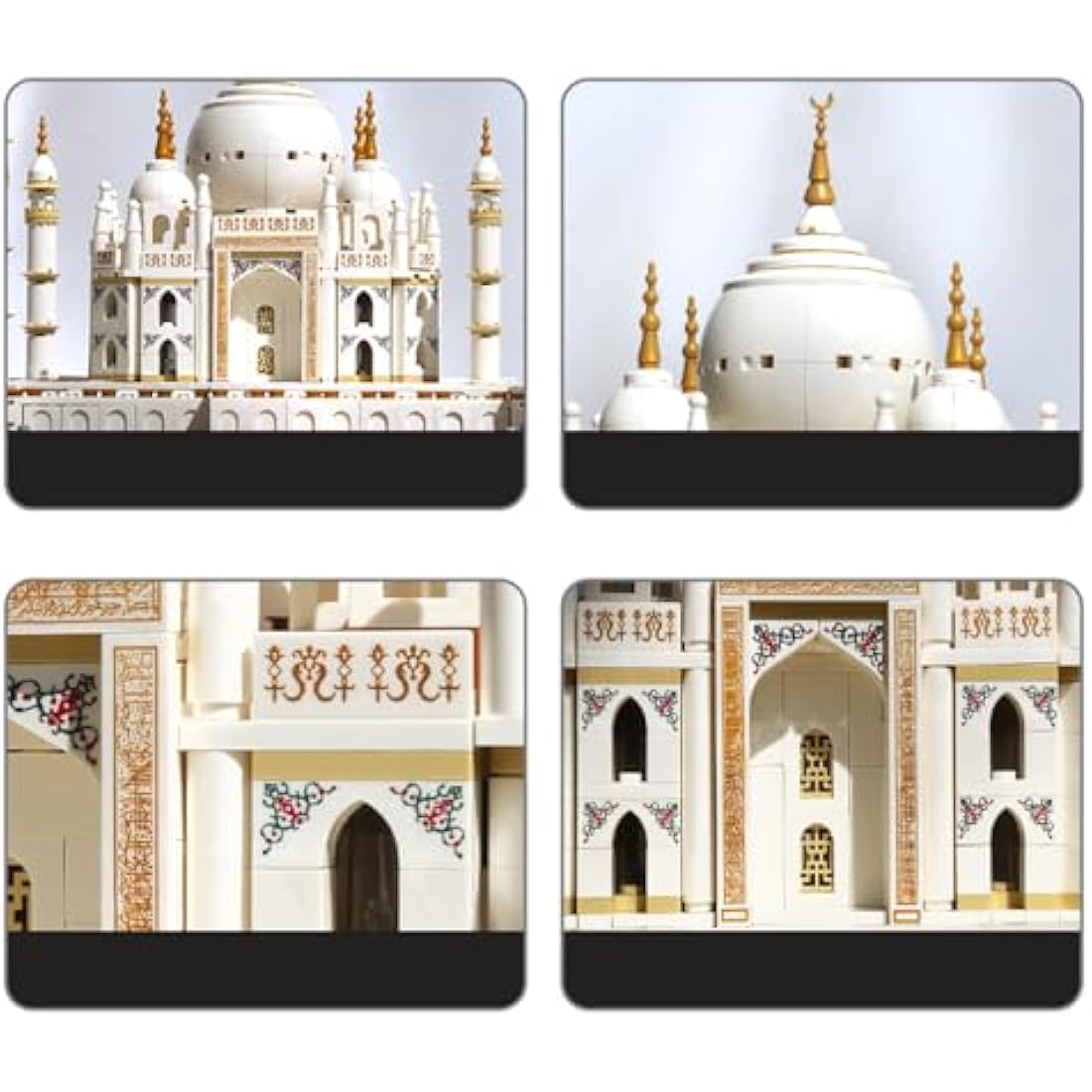 Taj Mahal Building Block Set – 1,113 Piece Architecture Kit