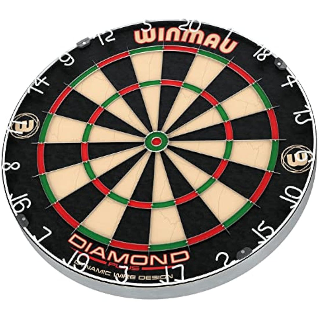 Winmau Diamond Plus Bristle Dartboard – Professional Sisal Tournament Board