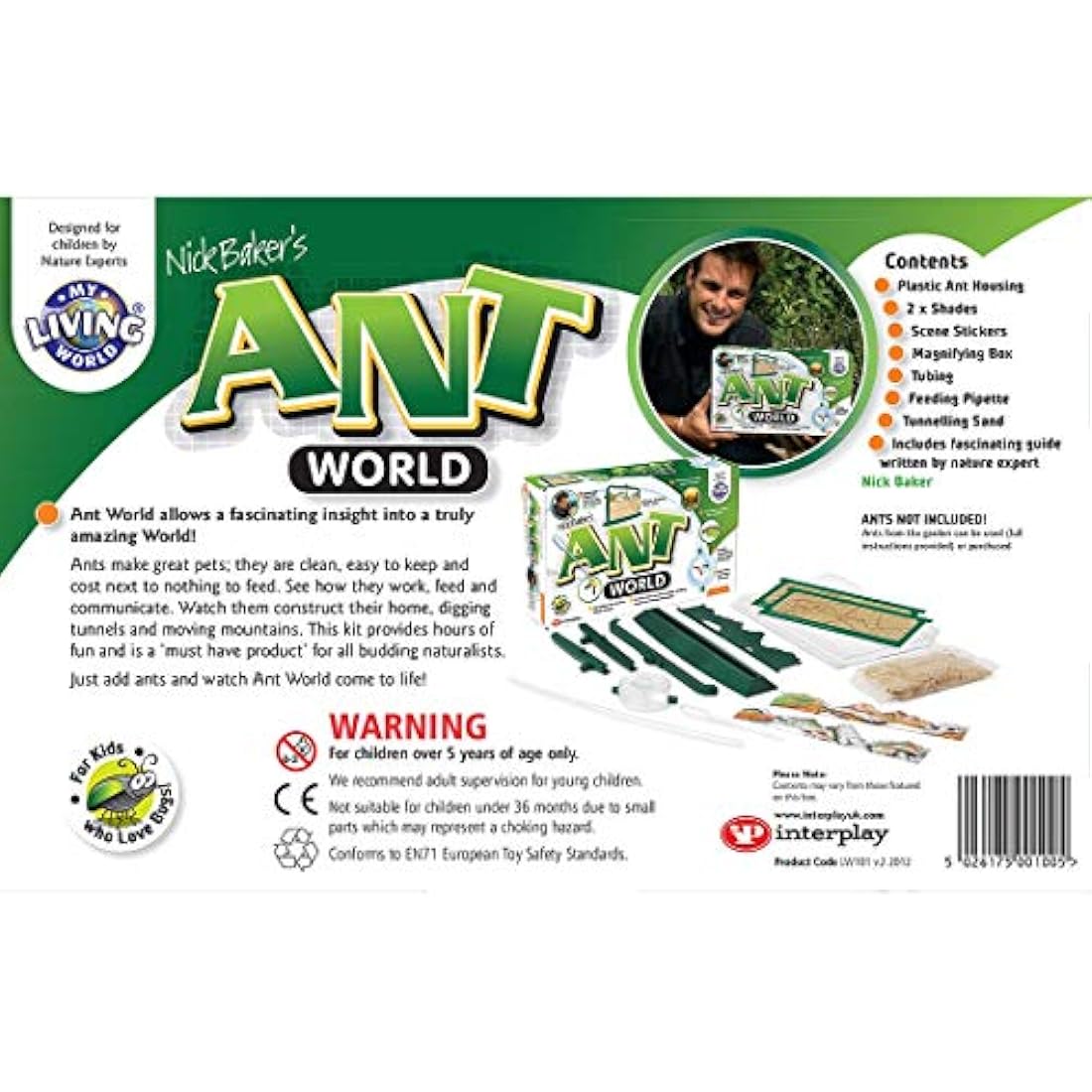 My Living World Ant World – Educational STEM Science Kit for Kids