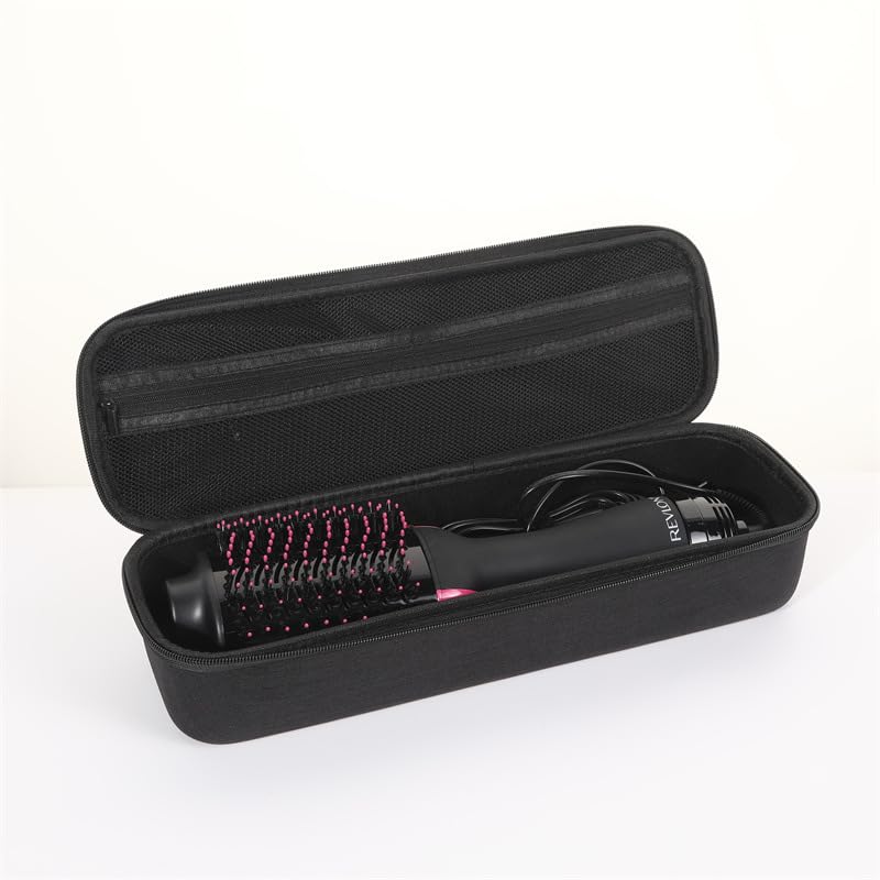 Hosoncovy Carrying Case Travel Case Storage Bag Protective Case Holder Box for Dyson Supersonic Hair Dryer and Nozzles Empty Bag Only Black - image 4