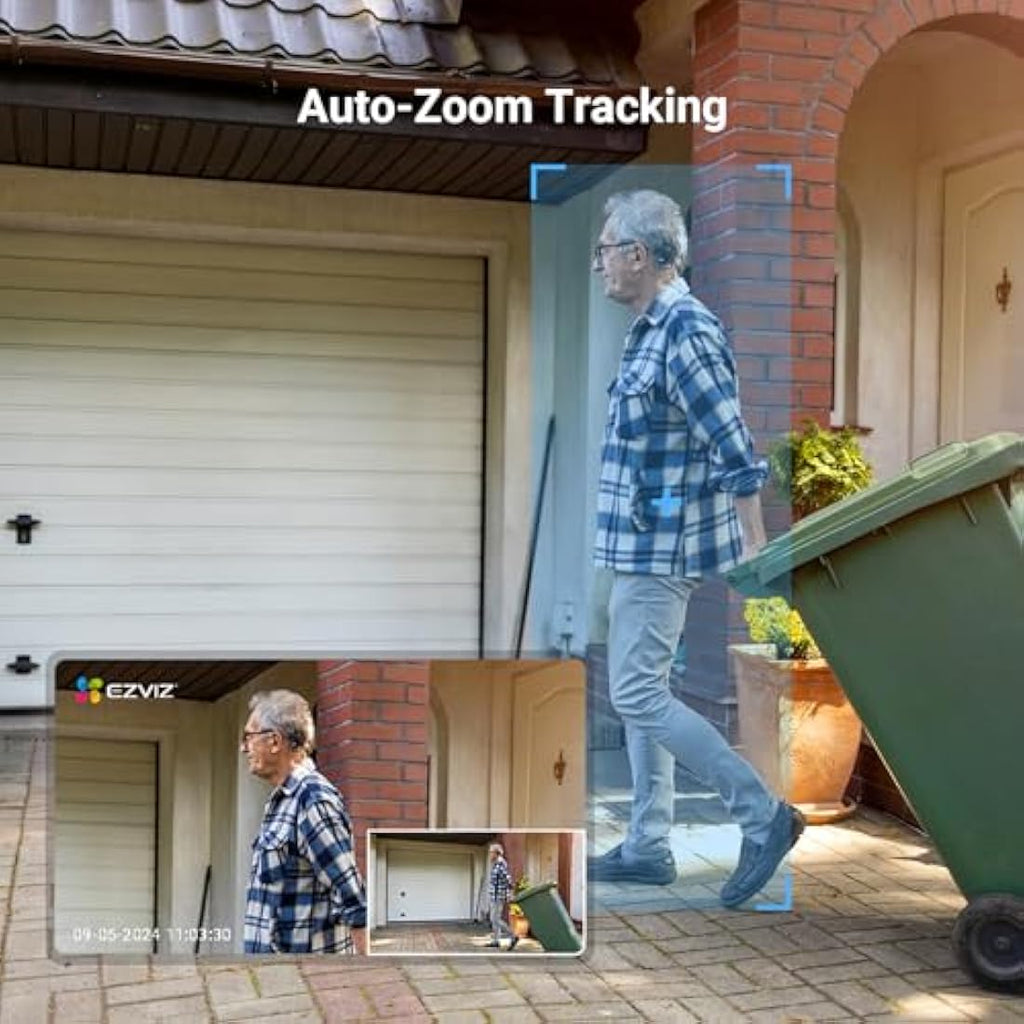 EZVIZ C8c 1080P Outdoor WiFi Security Camera | 360° PTZ & Color Night Vision
