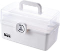 Aaliyahh 3-Layer Portable Medicine Box | Large First Aid Storage Case - Blue