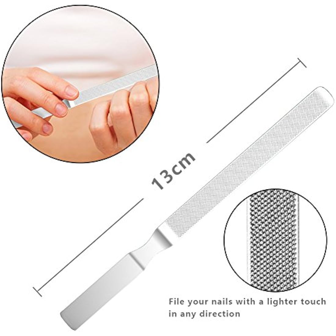 MojiDecor 6-Piece Ingrown Toenail Kit | Stainless Steel Pedicure Set