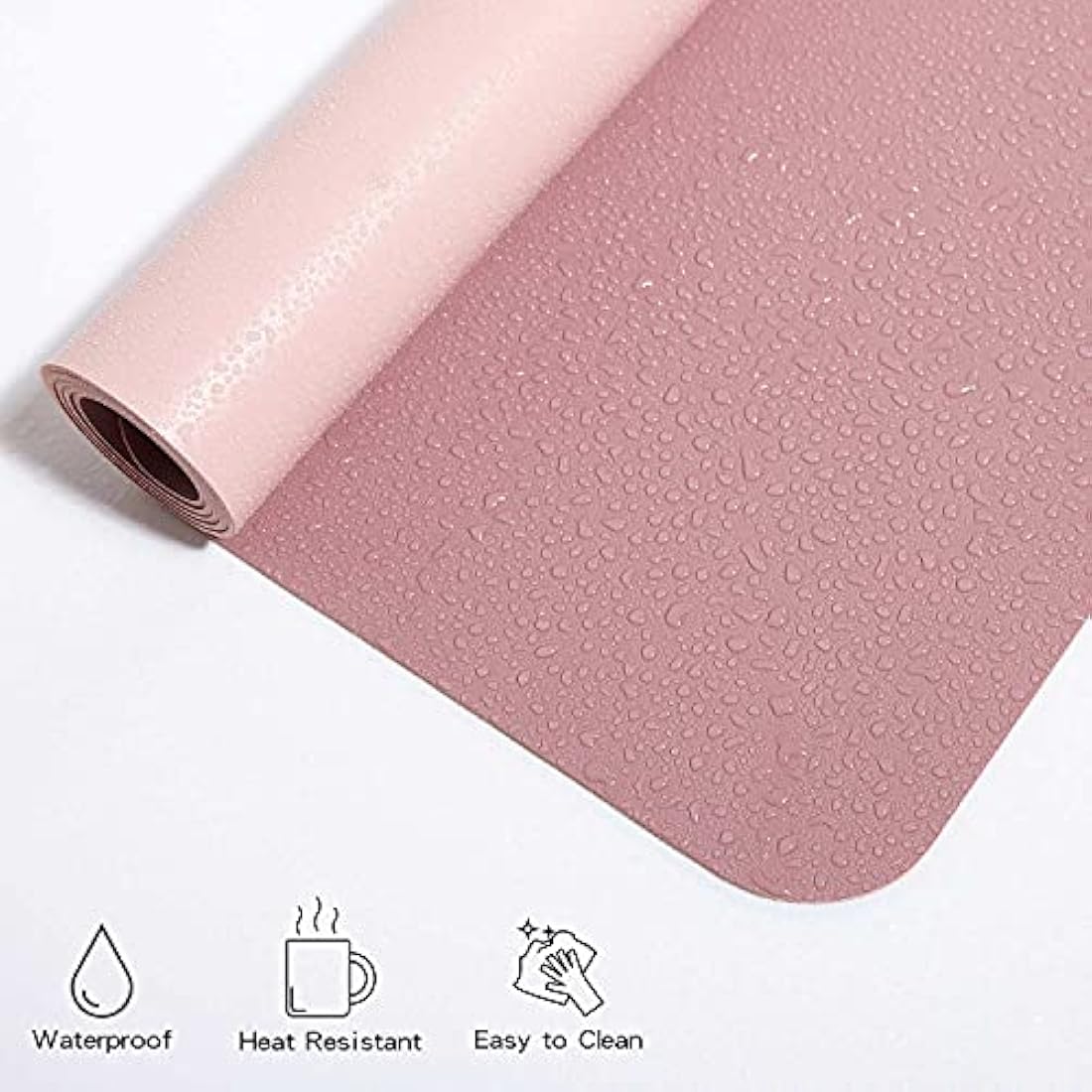 DOBAOJIA Dual-Side PU Leather Desk Pad | Waterproof XXL Mouse Mat