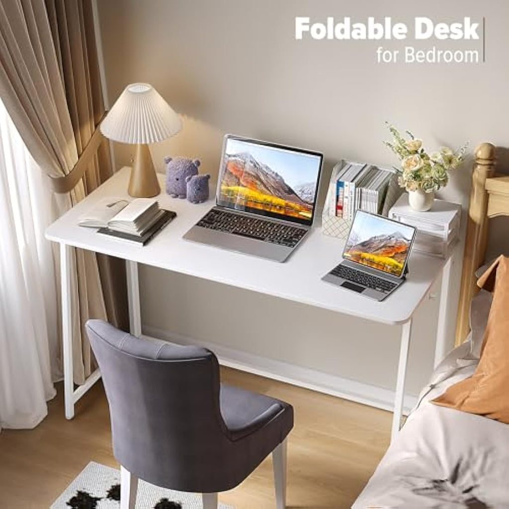 120cm Folding Desk – Space Saving Foldable Computer Table