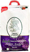 Green Dragon Thai Sticky Rice – Premium AAA Glutinous White Rice 10kg