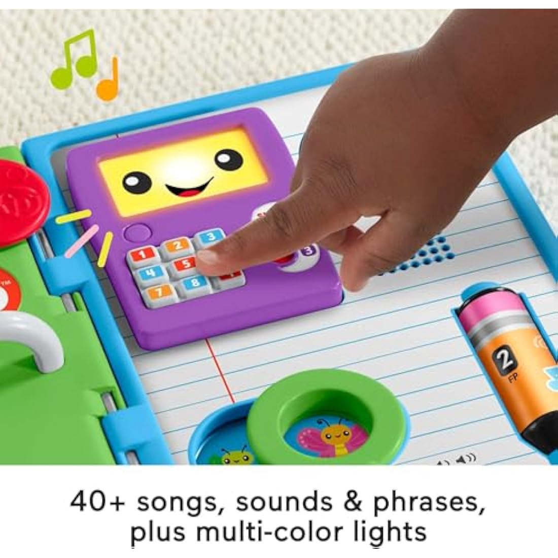 Fisher-Price Laugh & Learn 123 Schoolbook – Musical Activity Toy