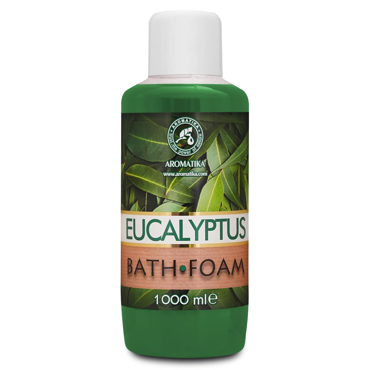 Eucalyptus Aromatherapy Bubble Bath Foam - 1000ml Spa Soak