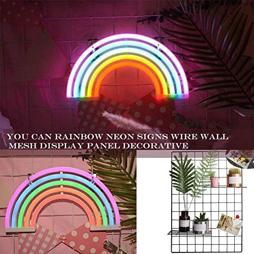 Rainbow LED Neon Sign – Colorful Wall Decor for Bedroom
