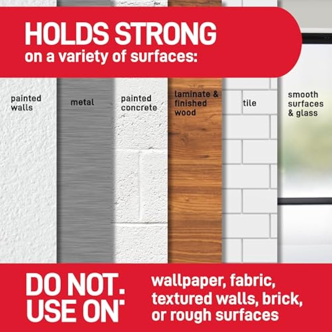 Command Damage-Free Picture Hanging Strips Value Pack | 16 Pairs