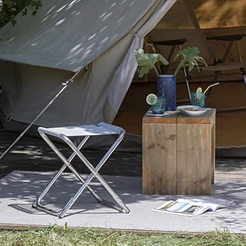 Lafuma Alu PI Folding Camping Stool – Lightweight Batyline Seigle II