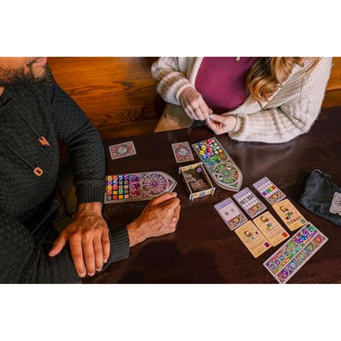Sagrada Board Game by Floodgate Games – Dice Drafting Strategy Game