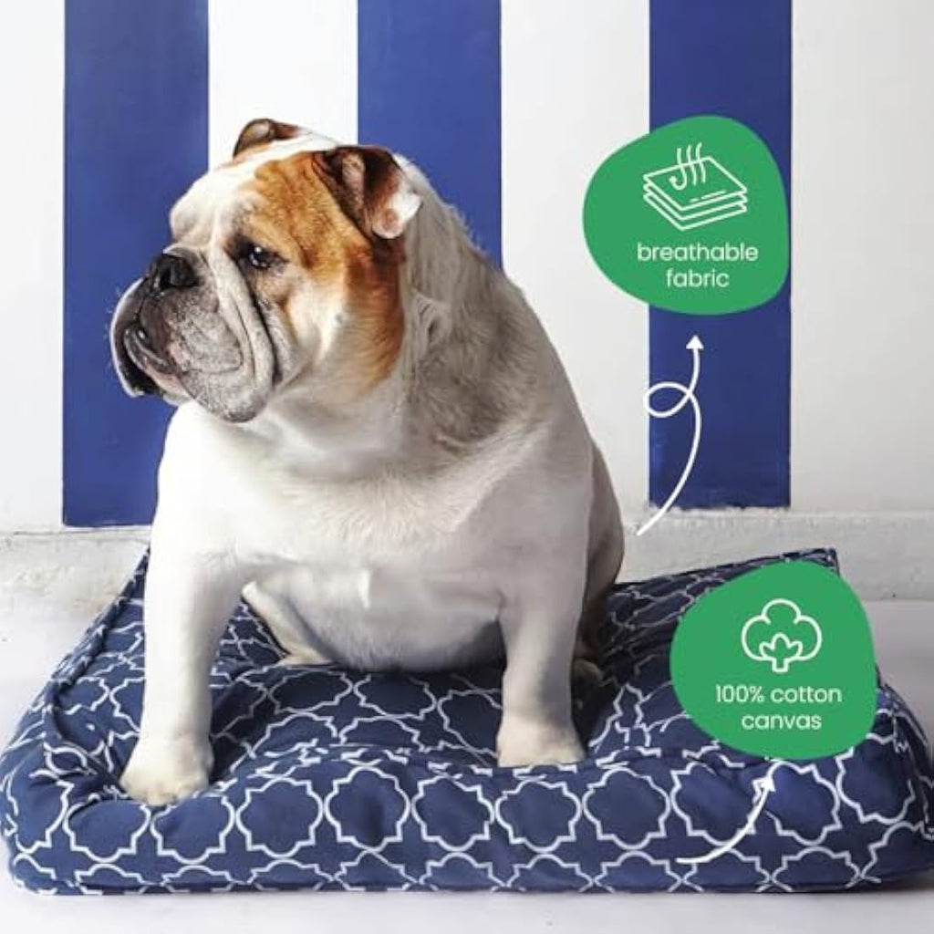 Molly Mutt Small Dog Bed Cover | 100% Cotton | Romeo & Juliet Print