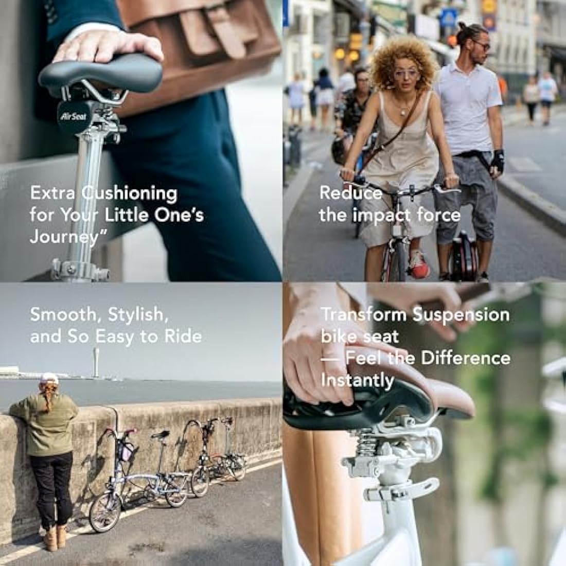 Jolof Store Air Seat 25 Suspension Seatpost | 360° Shock Absorption