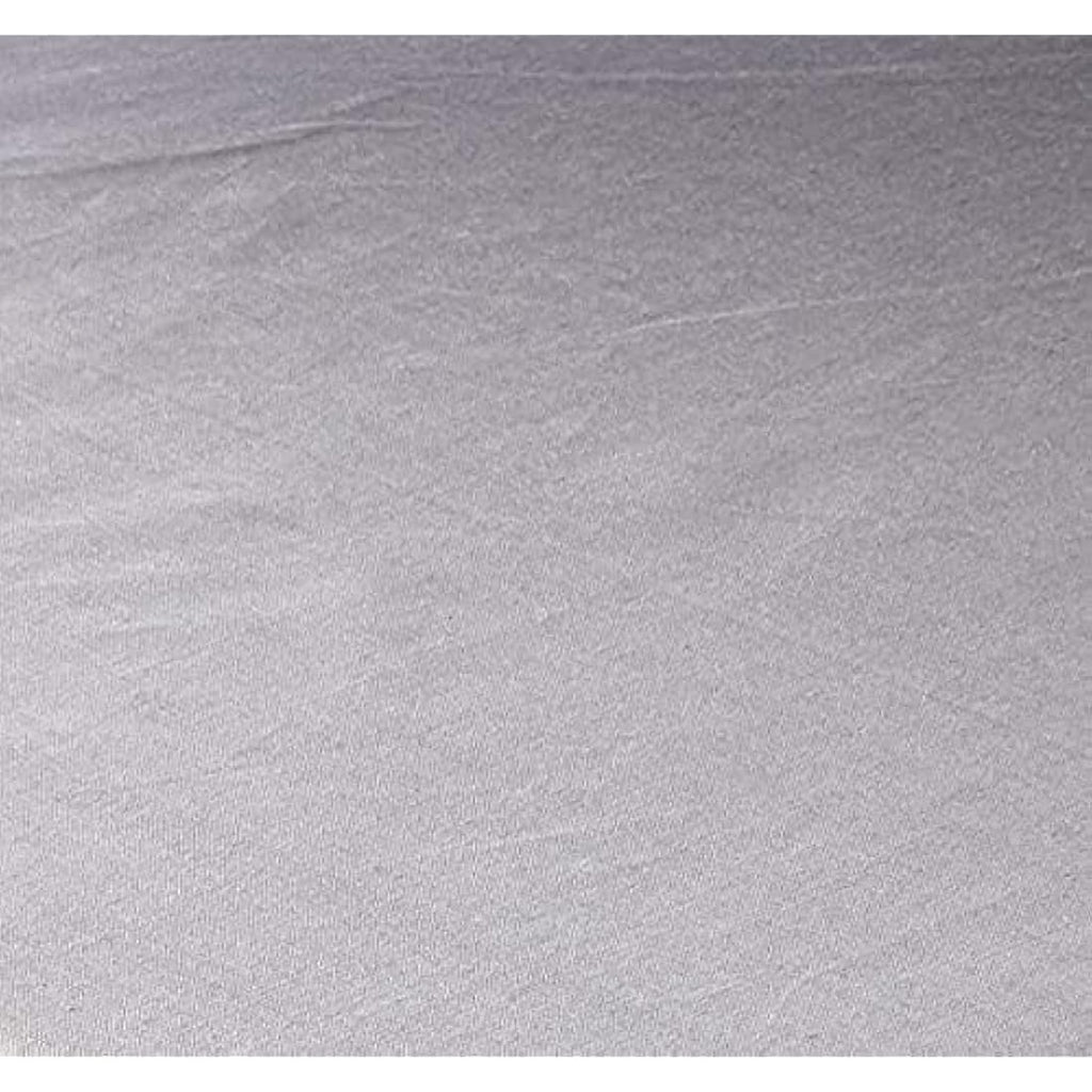 Soleil d'ocre Cotton Fitted Sheet – 90 x 190 cm Single Bed – Grey