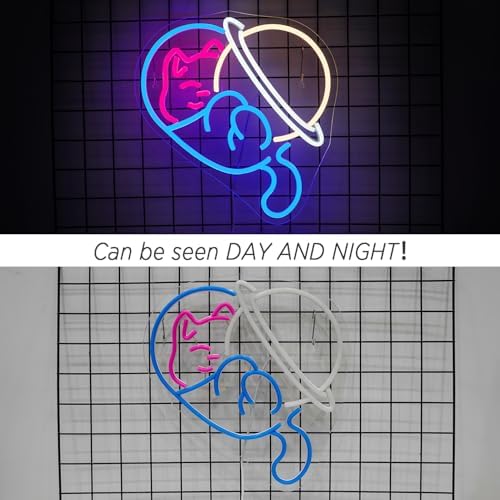 Horseneon Astronomical Cat Neon Sign – Dimmable LED Wall Decor