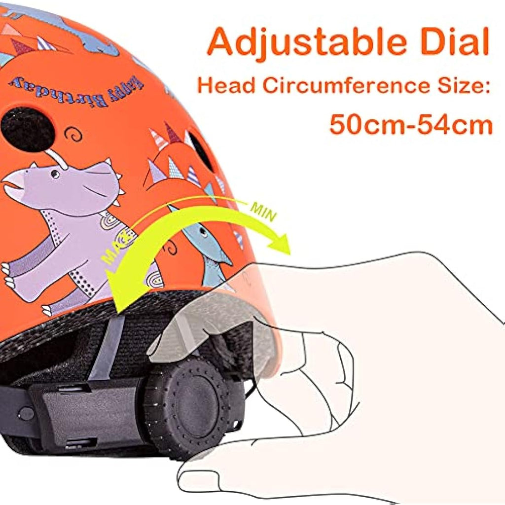 LZDMY Kids Bike Helmet | Adjustable Multi-Sport Safety Gear for 2-8 Years