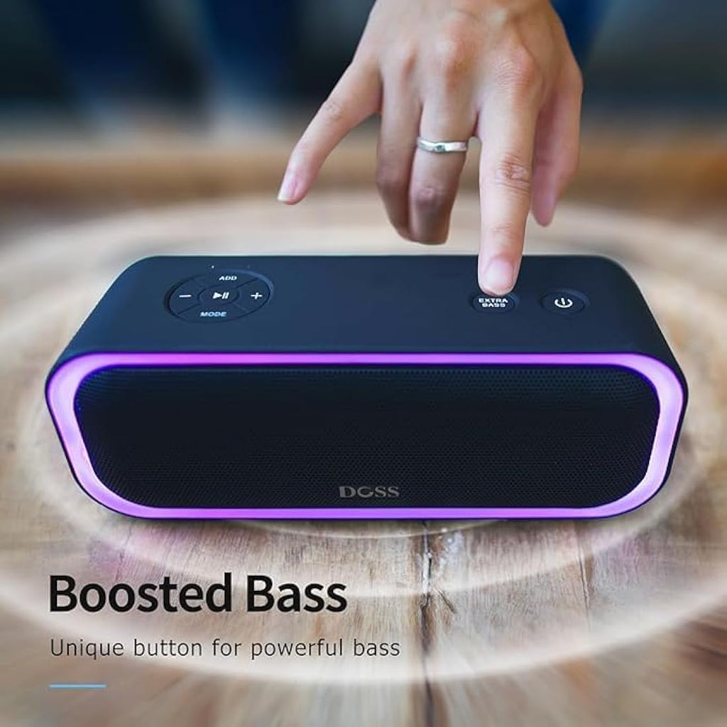 DOSS SoundBox Pro Bluetooth Speaker – 20W Waterproof Portable Audio