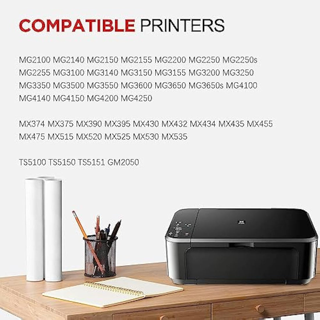 AUMOK 540XL 541XL Ink Cartridges Multipack for Canon Pixma MG3650 TS5150