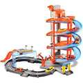 Bburago Street Fire Mega Dealer Showroom Garage - 1:43 Diecast Playset