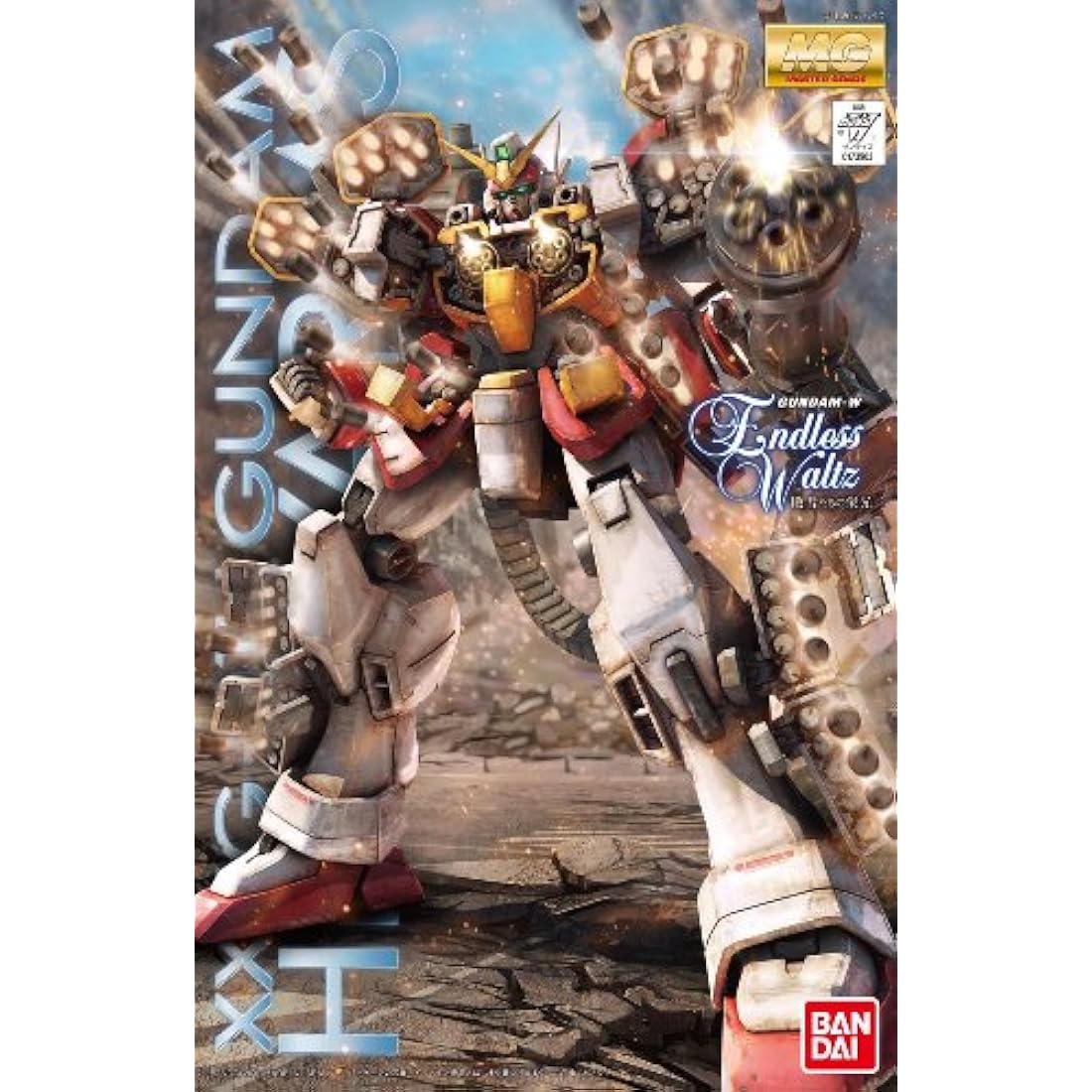 Bandai Gundam Heavyarms EW 1/100 Master Grade Mecha Model Kit