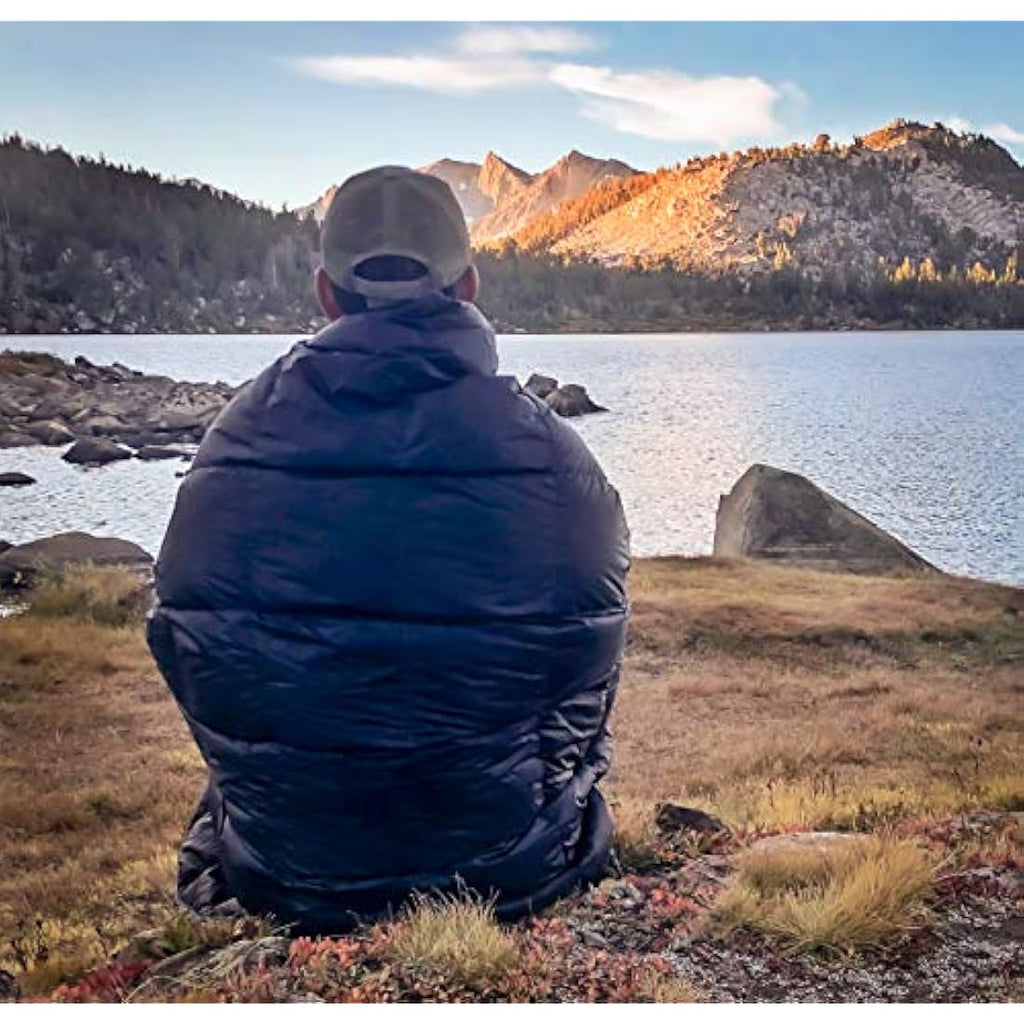 Get Out Gear Down Camping Blanket – 650 Fill Power Packable Outdoor Quilt