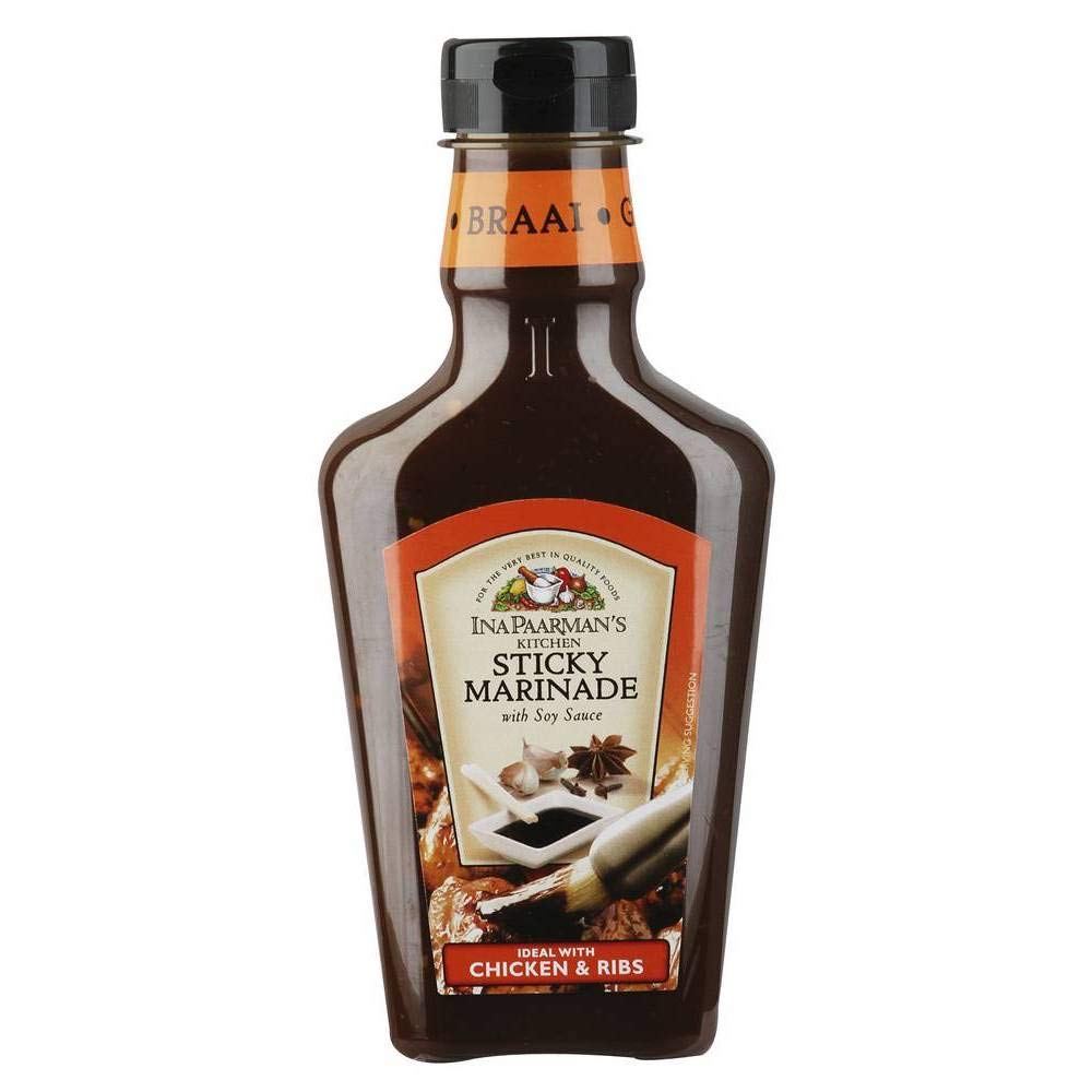 Ina Paarman's Sticky Soy Sauce Marinade & Meat Glaze, 500ml - 2 Pack