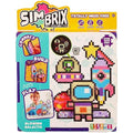Simbrix Glowing Galactic Theme Pack - 1500+ Piece STEAM Craft Kit