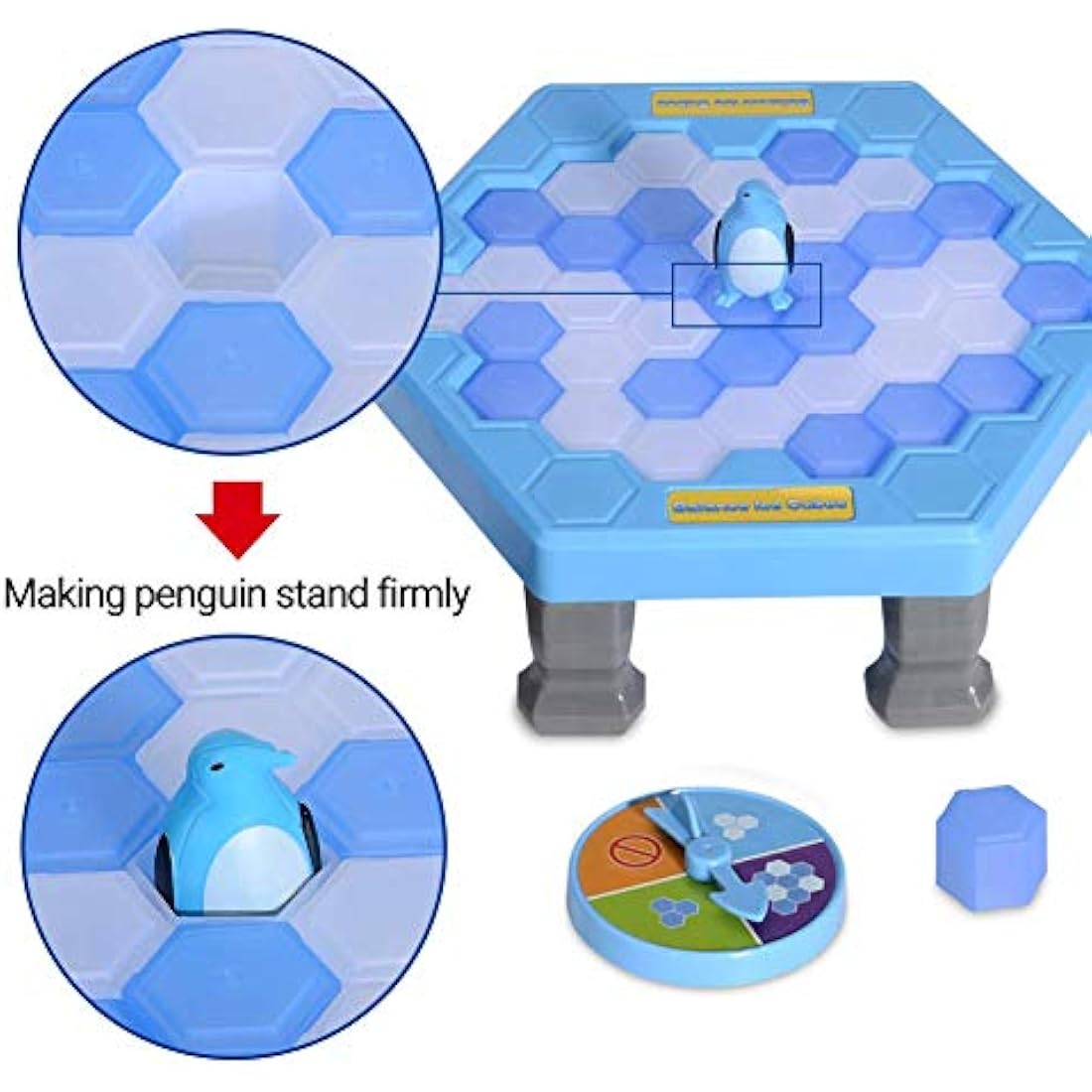 Guilty Gadgets Penguin Ice Pick Trap Board Game - Family Interactive Toy