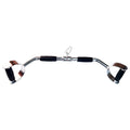 28" LAT Pull Down Bar – V-Shaped Cable Attachment with Grips